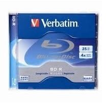 VERBATIM BRV-6 BD-R normál tokos Blu-Ray lemez VERBATIM BRV-6 BD-R normál tokos Blu-Ray lemez