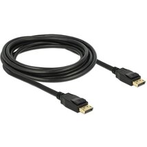 Delock 83807 Displayport 1.2 apa > Displayport apa 4K 3m kábel Delock 83807 Displayport 1.2 apa > Displayport apa 4K 3m kábel