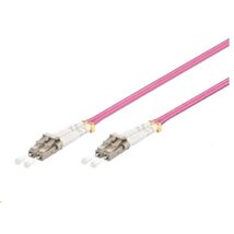 Gigalight Duplex optikai patch kábel 4xLC csatlakozóval, 50/125 OM4 LSZH, 1 m Gigalight Duplex optikai patch kábel 4xLC csatlakozóval, 50/125 OM4 LSZH, 1 m