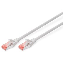 DIGITUS CAT6 S-FTP LSZH 1m szürke patch kábel DIGITUS CAT6 S-FTP LSZH 1m szürke patch kábel