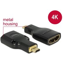 Delock 65664 High Speed HDMI Ethernettel micro-D apa > HDMI-A anya 4K adapter Delock 65664 High Speed HDMI Ethernettel micro-D apa > HDMI-A anya 4K adapter