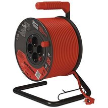 Emos P092251 kábeldob 3x1,5mm2 25m-es kábellel 4 aljzat