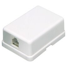 Somogyi USE TS 1MWH/X 1x6P4C fehér telefon aljzat Somogyi USE TS 1MWH/X 1x6P4C fehér telefon aljzat