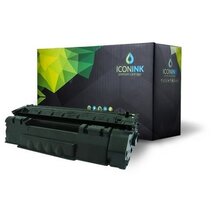 Iconink HP Q5949A Canon CRG-508 utángyártott 2500 oldal fekete toner Iconink HP Q5949A Canon CRG-508 utángyártott 2500 oldal fekete toner