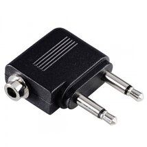 HAMA 43357 Repűlőgép adapter 2x3,5mono-1x3,5 sztereo alj. HAMA 43357 Repűlőgép adapter 2x3,5mono-1x3,5 sztereo alj.