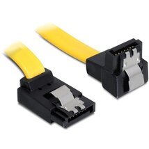 Delock 82821 SATA 6 Gb/s 50 cm kábel, 90°-os Delock 82821 SATA 6 Gb/s 50 cm kábel, 90°-os