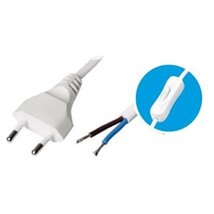 Somogyi N2K-2/WH 2 méteres hálózati vezeték kapcsolóval