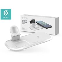 Devia ST346552 Qi univerzális fehér vezeték nélküli töltő állomás Devia ST346552 Qi univerzális fehér vezeték nélküli töltő állomás
