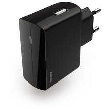 Hama 183258 USB 2,4A fekete hálózati töltő Hama 183258 USB 2,4A fekete hálózati töltő