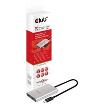 CLUB3D SenseVision Thunderbolt 3 - 2x Displayport HUB