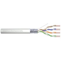 DIGITUS CAT5e F/UTP 100MHz Eca PVC 305m dobozos szürke fali kábel