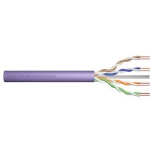 DIGITUS CAT6 U/UTP 250MHz Eca LSZH 305m dobozos lila fali kábel DIGITUS CAT6 U/UTP 250MHz Eca LSZH 305m dobozos lila fali kábel