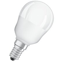 Osram Star+ RGBW/matt búra/4,5W/250lm/2700K/E14 távirányítható LED kisgömb fényforrás