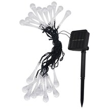 IRIS DL-020CW-SL-20LED szolár LED dekorációs fényfüzér IRIS DL-020CW-SL-20LED szolár LED dekorációs fényfüzér