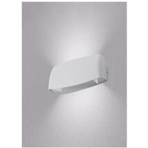 Fumagalli ABRAM 190 LED 8,5W 4K R7S fehér kültéri falilámpa