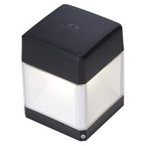 Fumagalli ELISA WALL LED 10W GX53 fekete kültéri falilámpa
