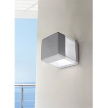 Fumagalli ELISA WALL LED 10W GX53 szürke kültéri falilámpa