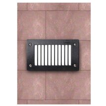 Fumagalli LETI 200 GL LED 3W GX53 fekete kültéri beépíthető falilámpa