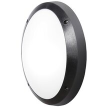 Fumagalli DANZI E27 fekete kültéri falilámpa érzékelővel