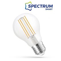 SpectrumLED Smart COG üveg/5W/560Lm/CCT+DIM/IP20/E27 WiFi LED körte led fényforrás