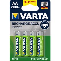 Varta 56706101494 AA 2100mAh NiMh akku 3+1 db/bliszter