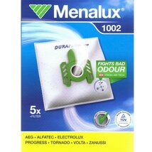 Menalux 1002 5 db szintetikus porzsák + 1 mikroszűrő