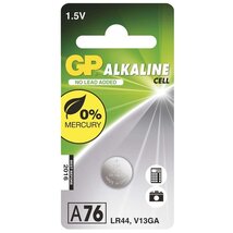 GP LR44 (A76) alkáli gombelem 1db/bliszter