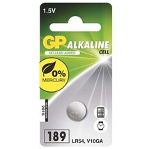 GP LR54 (189f) alkáli gombelem 1db/bliszter