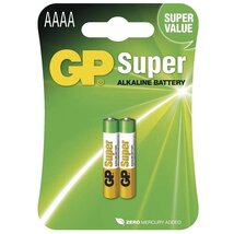 GP Super alkáli AAAA (25A, LR61, LR8, MN2500) szuper mikro ceruza elem 2db/bliszter