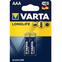 Varta 4103101412 Longlife AAA (LR03) alkáli mikro ceruza elem 2db/bliszter