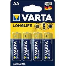 Varta 4106101414 Longlife AA alkáli ceruza elem 4db/bliszter