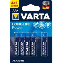 Varta 4903121415 Longlife Power AAA (LR03) alkáli mikro ceruza elem 4+1db/bliszter