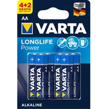 Varta 4906121436 Helps Longlife Power AA (LR06) ceruza elem 4+2db/bliszter