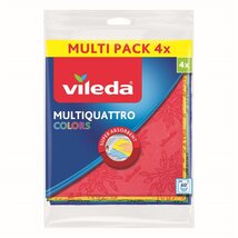 Vileda Multi Quattro törlőkendő 3+1db-os Vileda Multi Quattro törlőkendő 3+1db-os