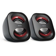 Hama 173131 "SONIC MOBILE 183" USB tápellátású fekete hangszóró