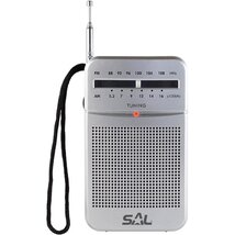 SAL RPC 4 2 sávos ezüst zsebrádió