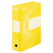 Esselte Boxycolor 10cm sárga archiváló doboz