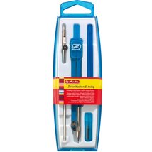 Herlitz 5 részes többszínű körzőkészlet