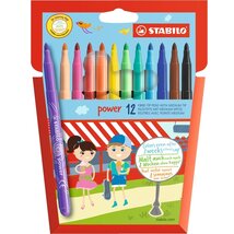 Stabilo POWER 12db-os vegyes színű filctoll készlet