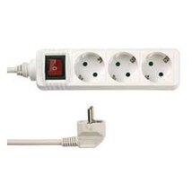 Emos P1322 3 aljzat 2méter 1mm2 kapcsolós fehér hosszabbító