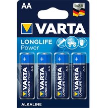 Varta 4906121414 Longlife Power AA (LR6) alkáli ceruza elem 4db/bliszter