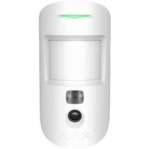 AJAX MotionCam WH/Mozgásérzékelő beépített kamerával AJAX MotionCam WH/Mozgásérzékelő beépített kamerával