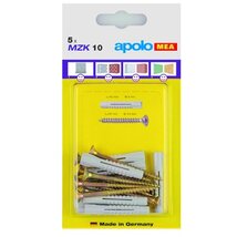 Celo MZ univerzális műanyag dűbel 8x48+6,0x70 facsavar- 8db / bliszter