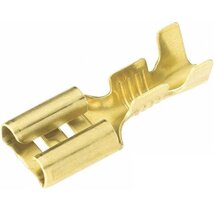 Tracon CSH6 0.8 mm 100 db Szigeteletlen csúszó saruhüvely