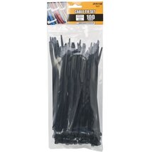 Handy 200x3,6mm 100db fekete vezetékkötegelő Handy 200x3,6mm 100db fekete vezetékkötegelő