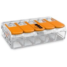 WAGO 221-415 25 db/csomag COMPACT csatos vezetékösszekötő WAGO 221-415 25 db/csomag COMPACT csatos vezetékösszekötő