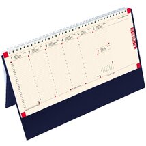 Kalendart 2022-es C051 jegyzettömbös kék sárga papíros álló asztali naptár Kalendart 2022-es C051 jegyzettömbös kék sárga papíros álló asztali naptár