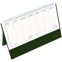 Kalendart 2022-es T051 álló zöld asztali naptár Kalendart 2022-es T051 álló zöld asztali naptár