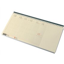 Realsystem 2022-es 7942-18 blokktömbös sárga papíros fekvő zöld asztali naptár Realsystem 2022-es 7942-18 blokktömbös sárga papíros fekvő zöld asztali naptár