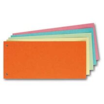 Office Depot 100db/cs narancssárga elválasztócsík